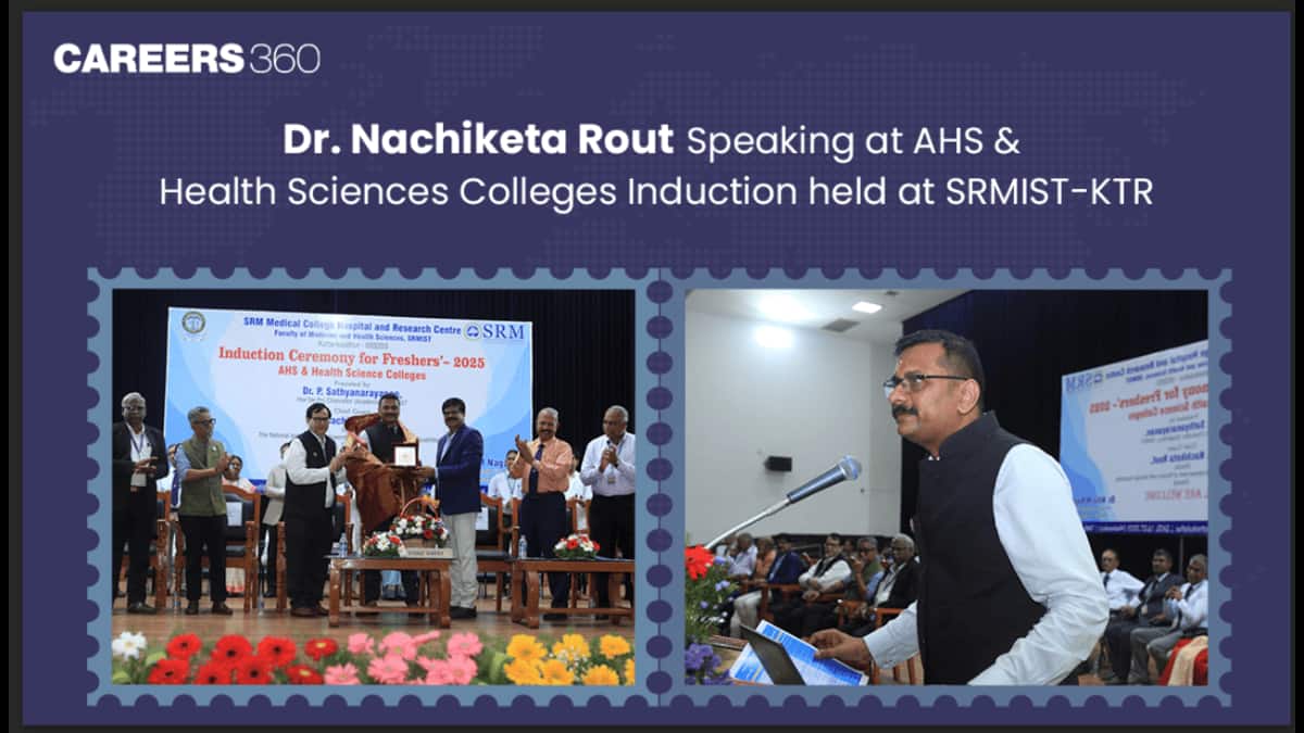 AHS & Health Sciences Colleges Induction Ceremony for Freshers 2025 Held at SRMIST Kattankulathur